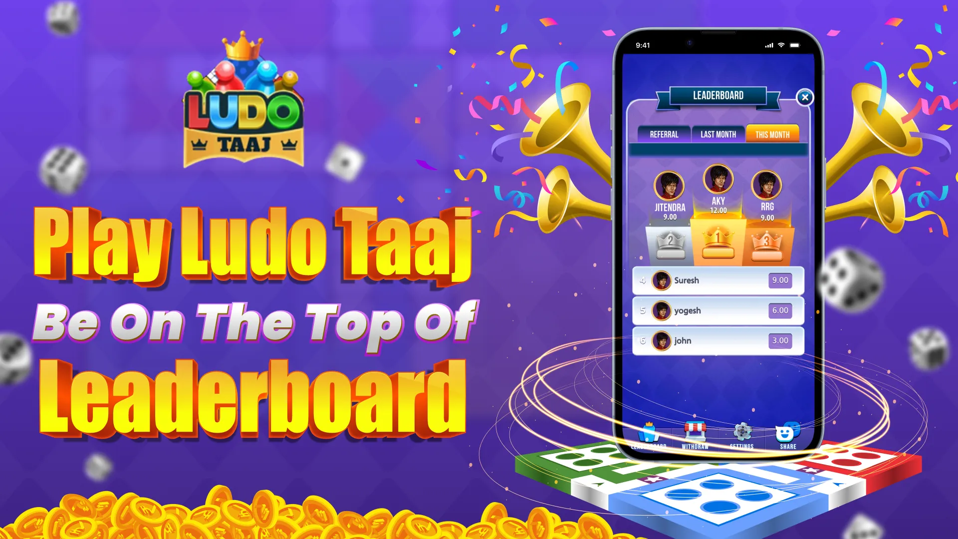 Ludo Taaj - Play Ludo & Win | Indus Appstore | Screenshot