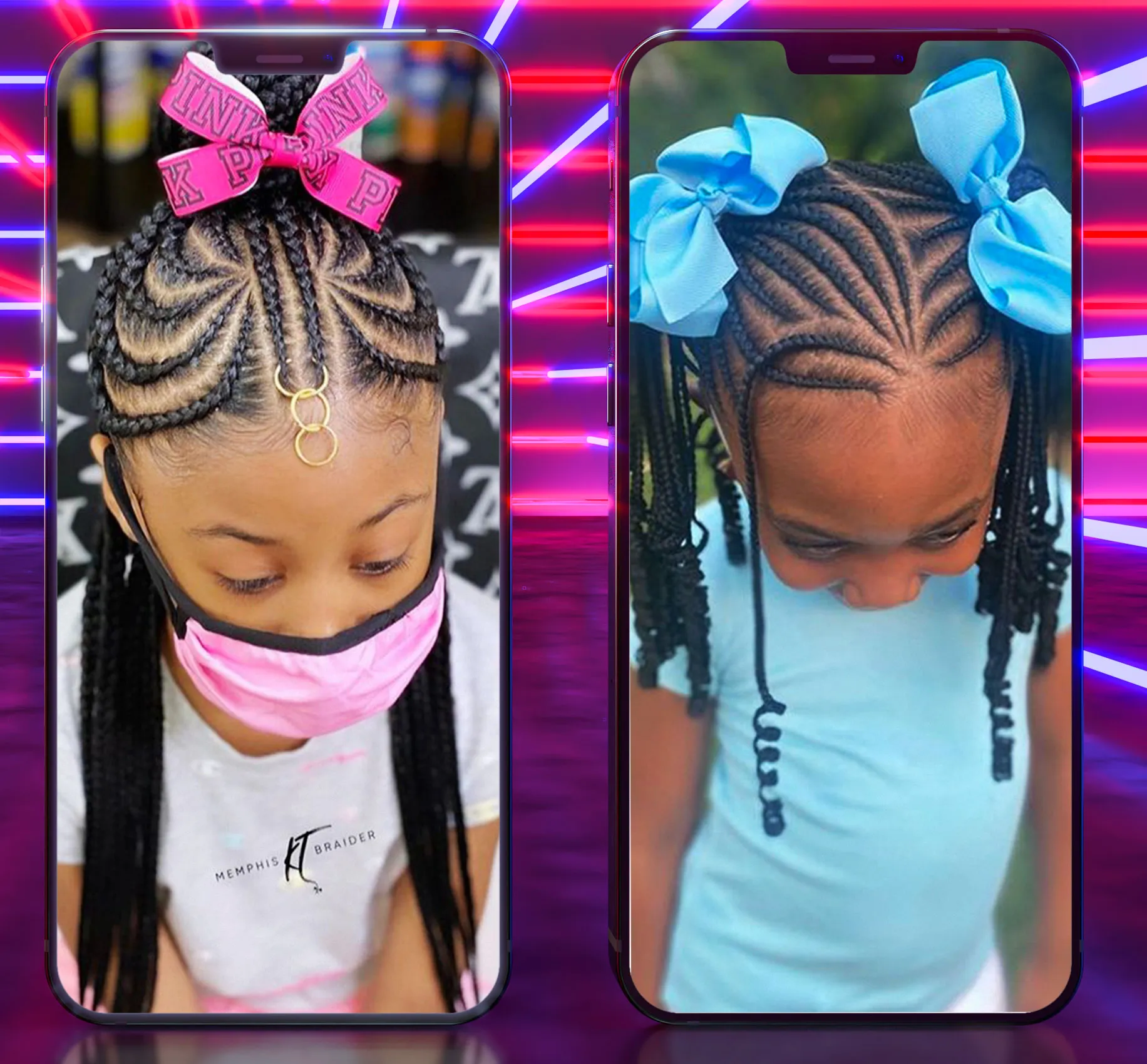 African Kids Braid Hairstyle | Indus Appstore | Screenshot