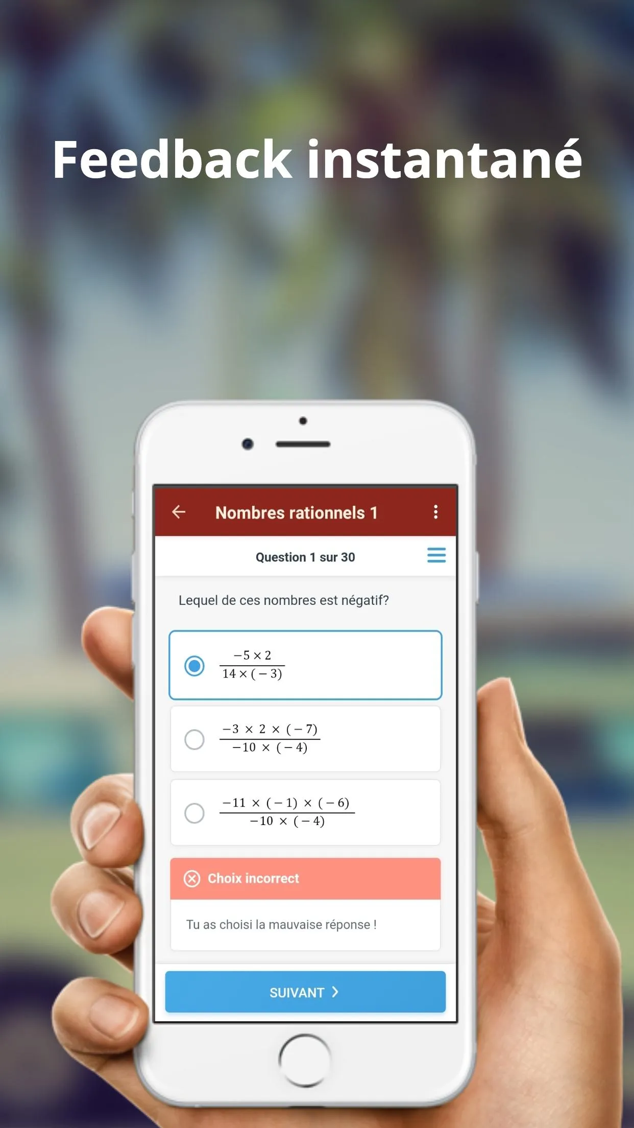 Maths 2ème année collège BIOF | Indus Appstore | Screenshot