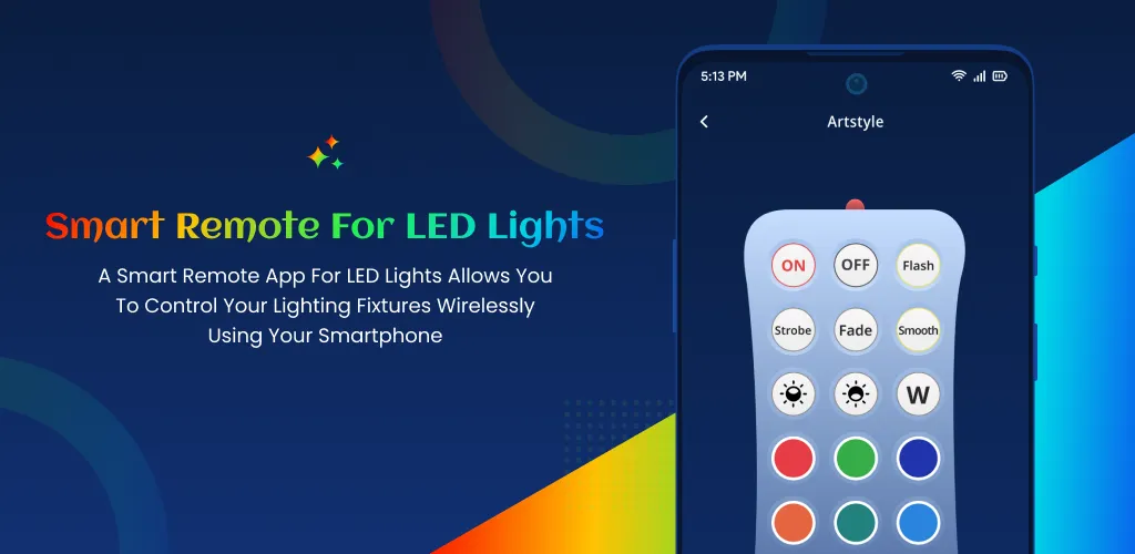 Smart Remote for LED Lights | Indus Appstore | Screenshot