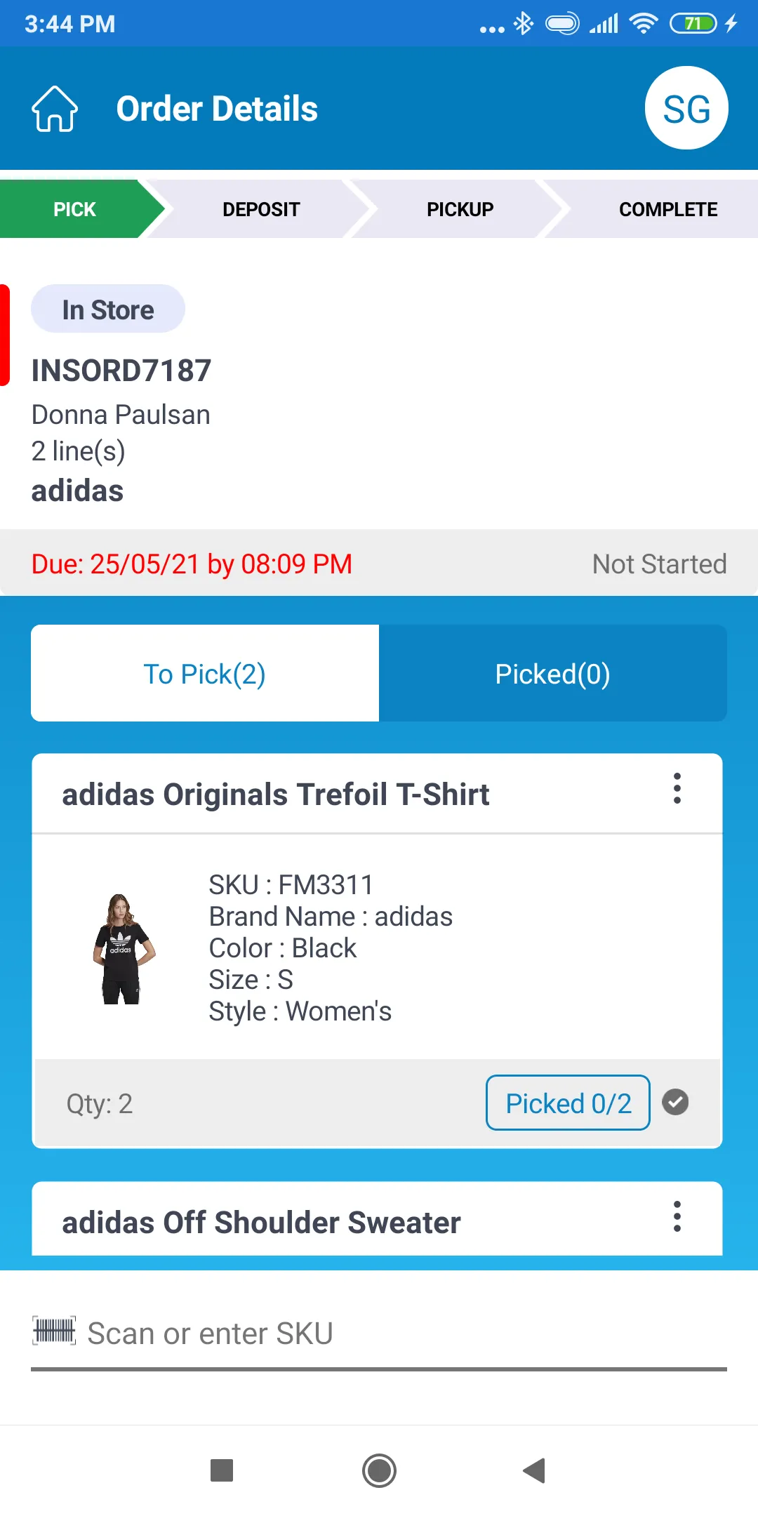 Luminate Order Fulfillment | Indus Appstore | Screenshot