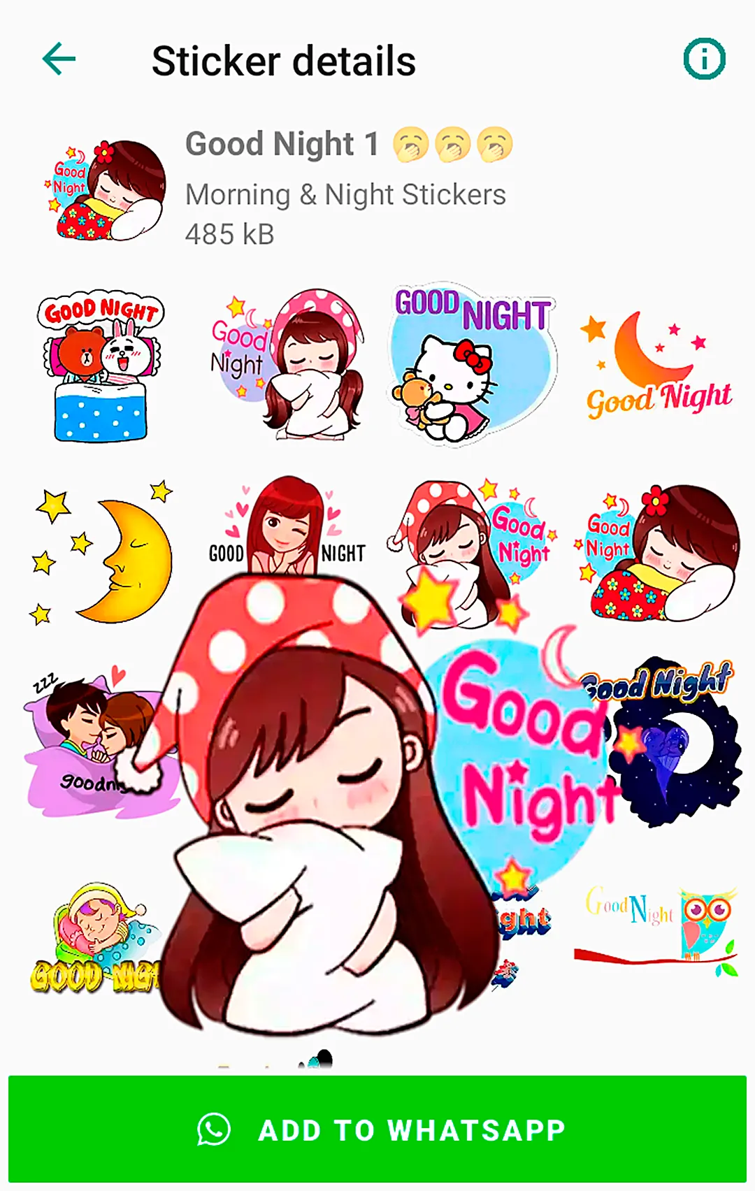 Good Morning Stickers | Indus Appstore | Screenshot