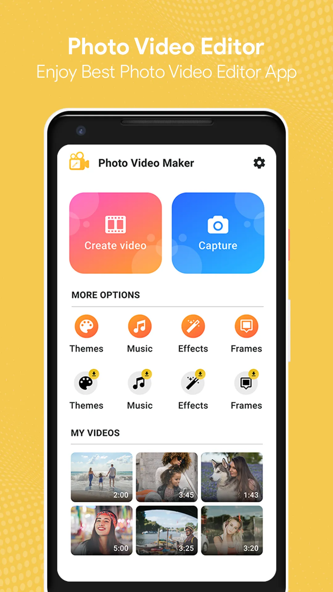 Photo Video Maker with Music | Indus Appstore | Screenshot