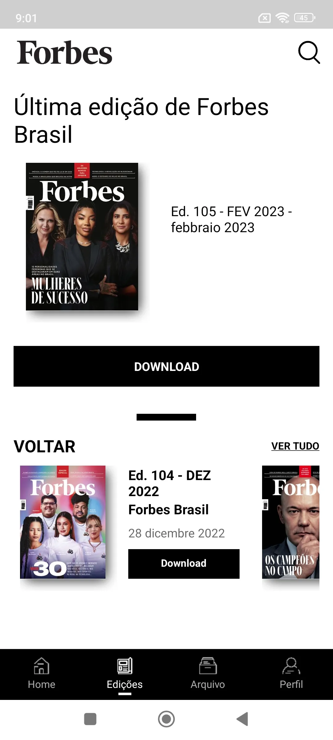 FORBES BRASIL | Indus Appstore | Screenshot