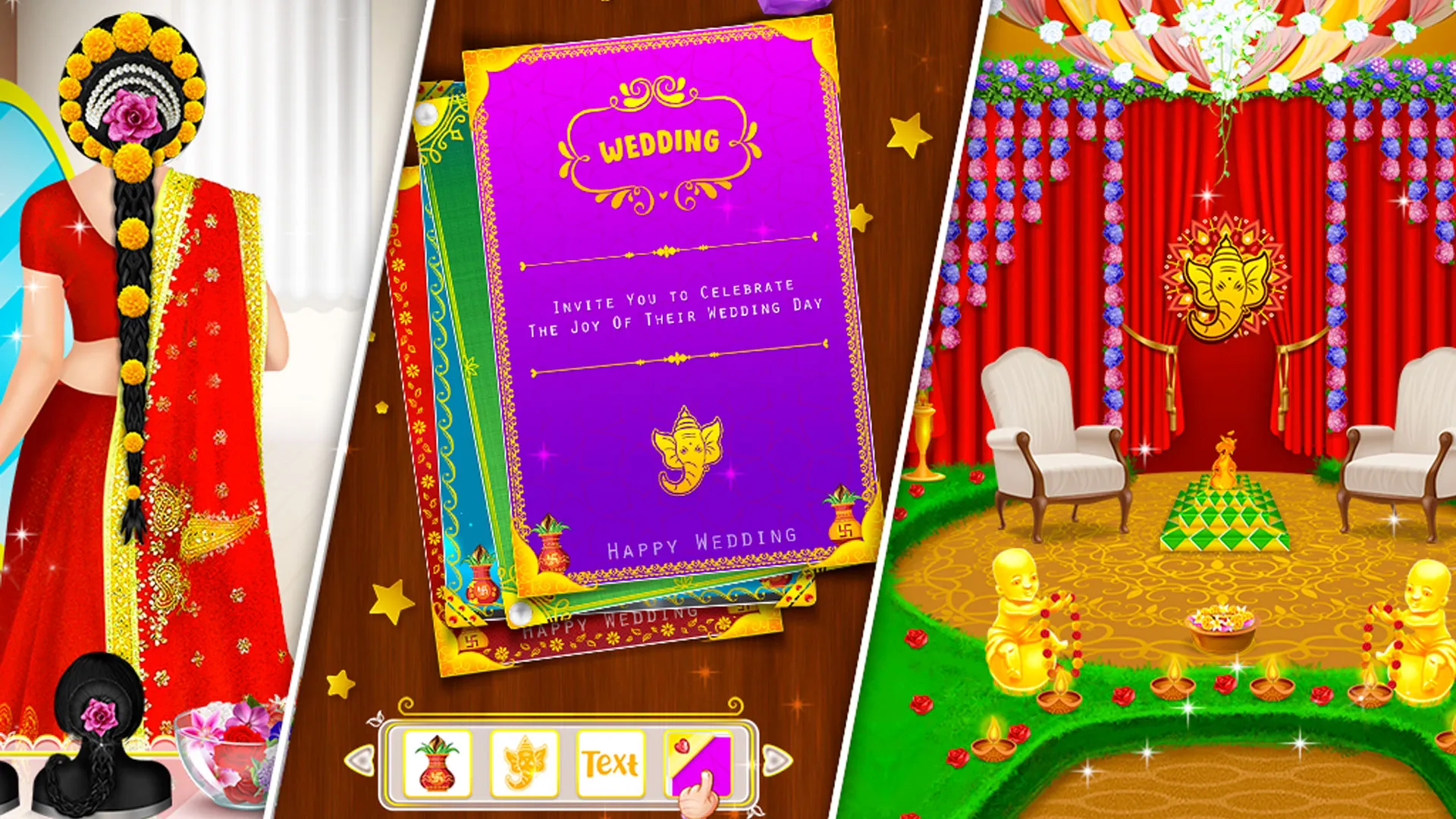 Indian Wedding Makeover Game | Indus Appstore | Screenshot