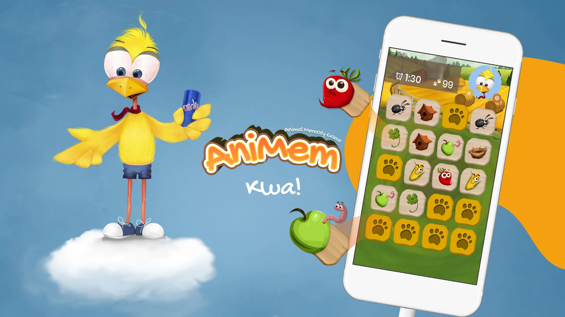 Animal Matching Pairs Game | Indus Appstore | Screenshot