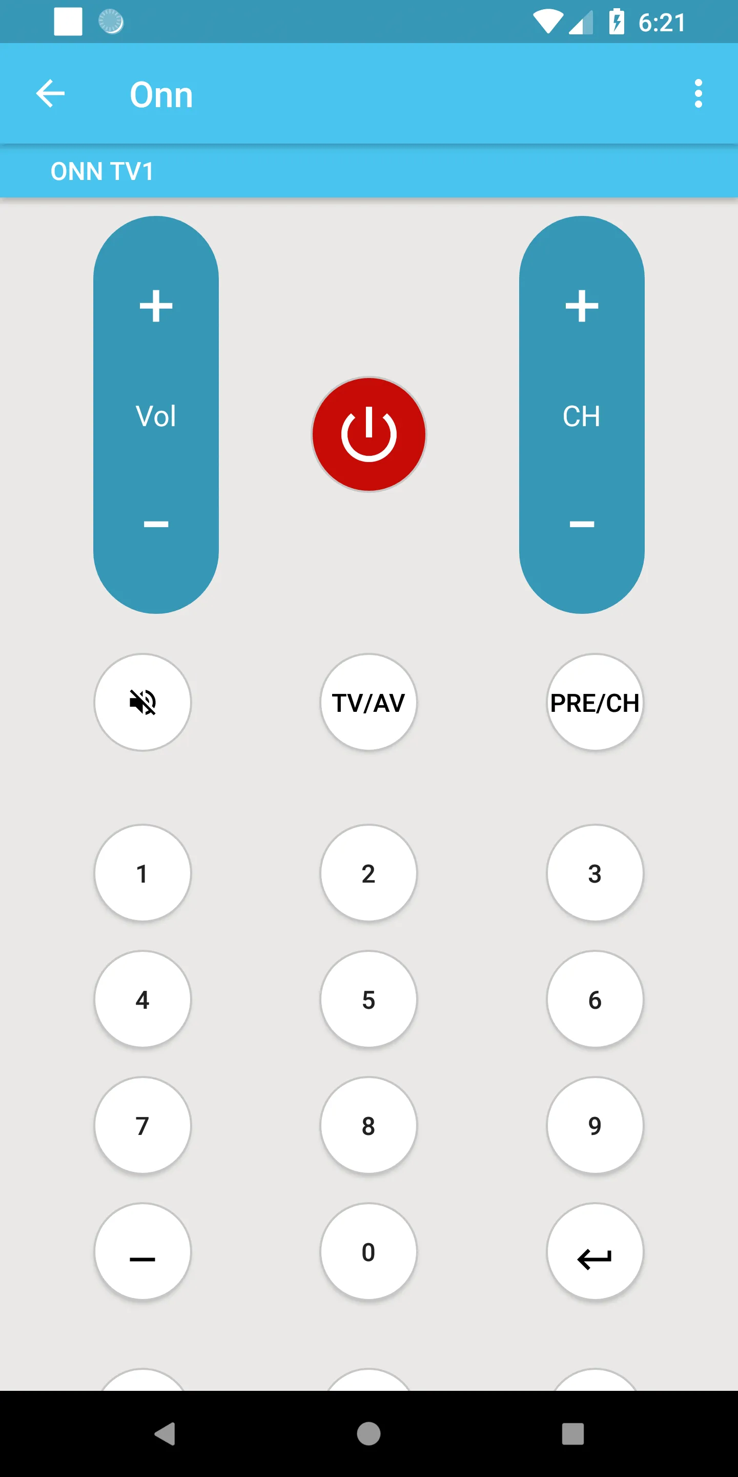 Onn TV Remote | Indus Appstore | Screenshot