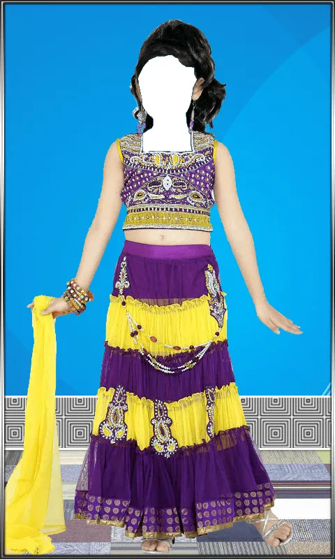 Girls Ghagra Choli Suit | Indus Appstore | Screenshot