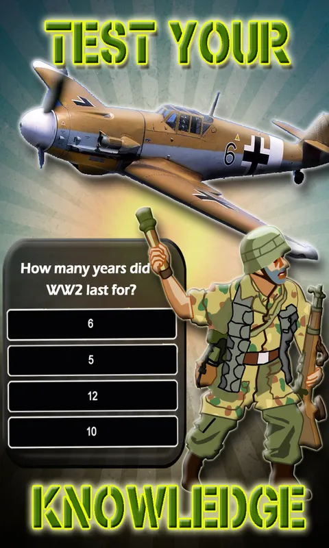 WW2 History Knowledge Quiz | Indus Appstore | Screenshot