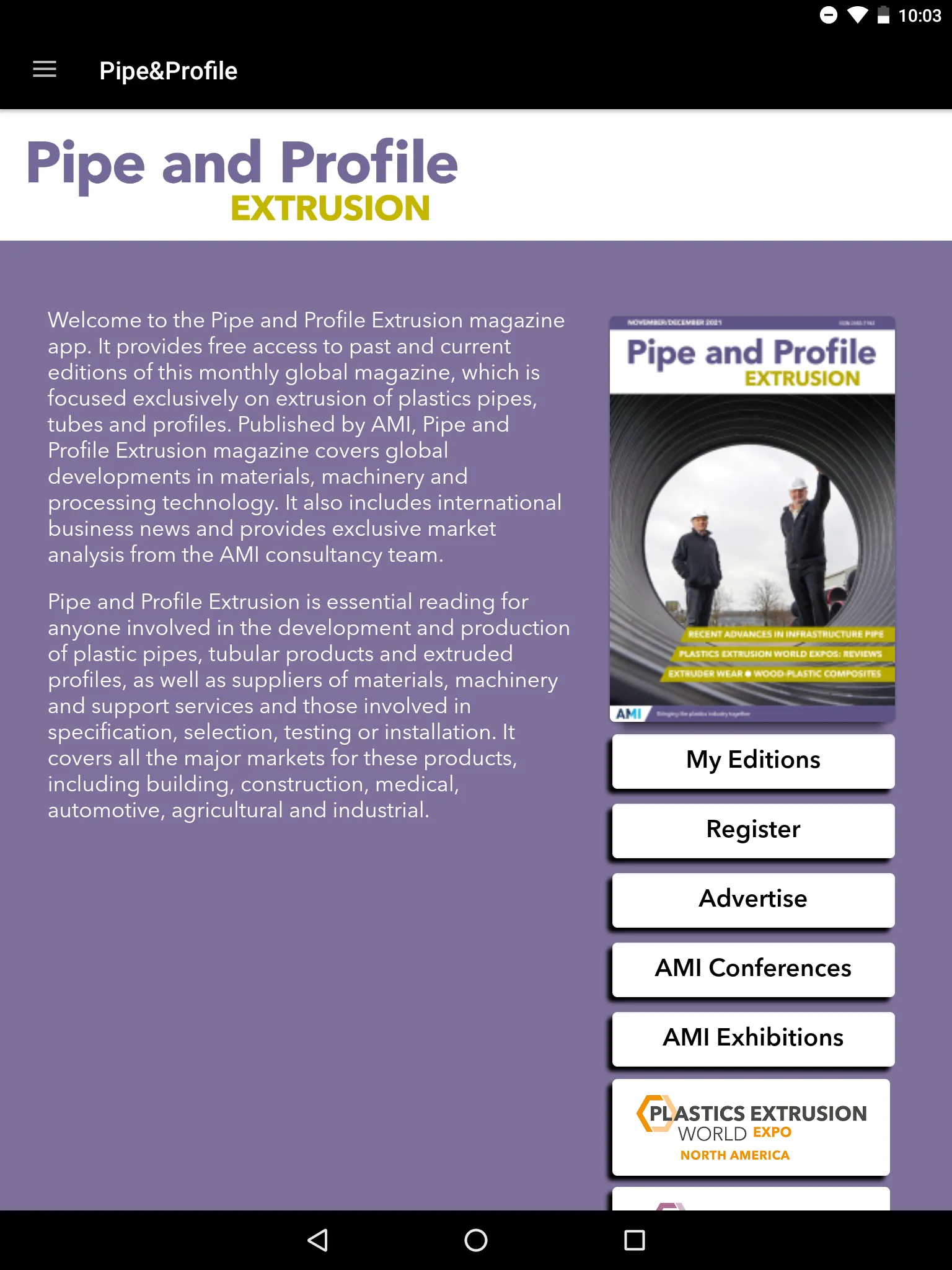 Pipe and Profile Extrusion | Indus Appstore | Screenshot