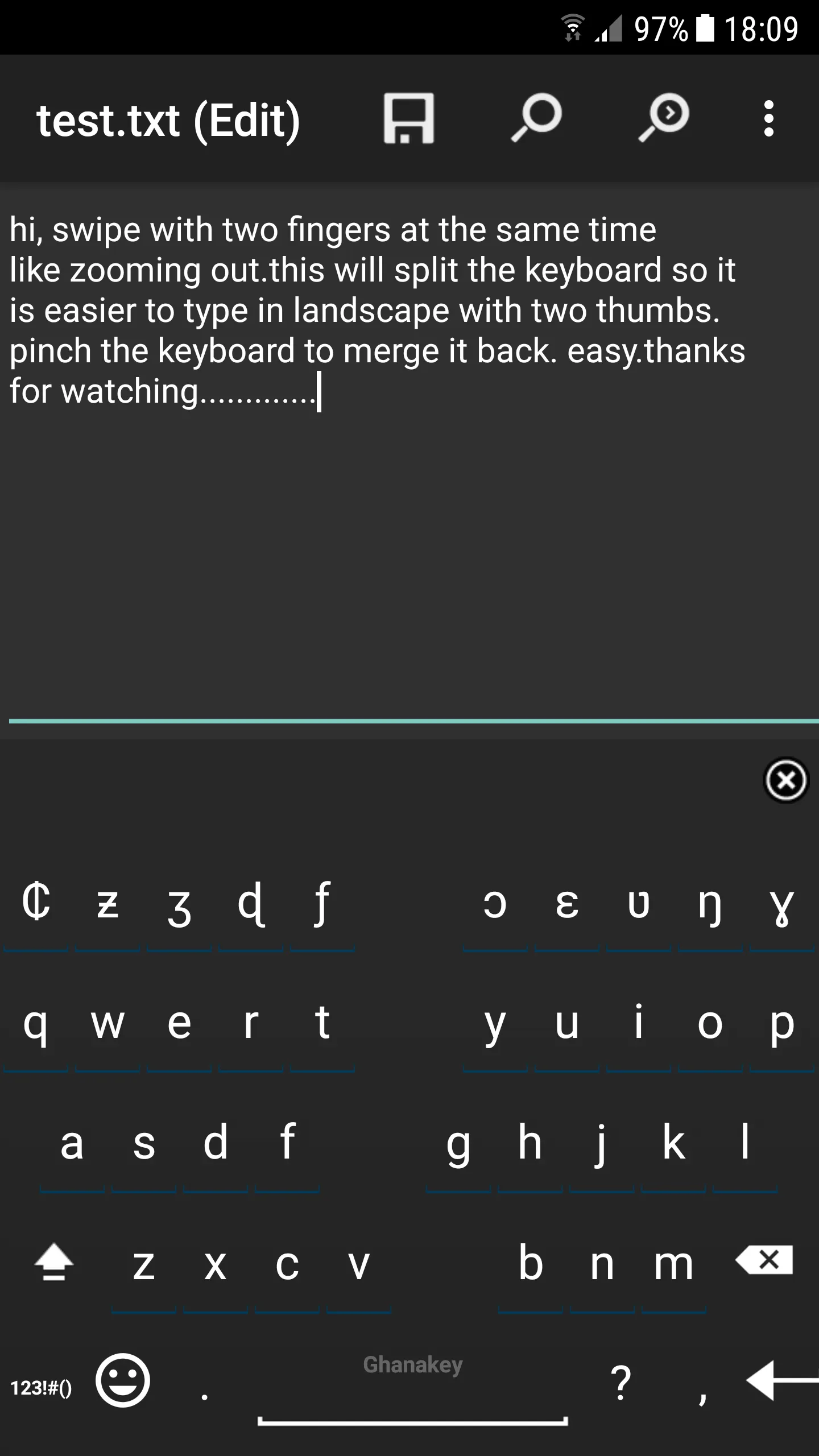 GhanaKey - Keyboard for Ghana | Indus Appstore | Screenshot