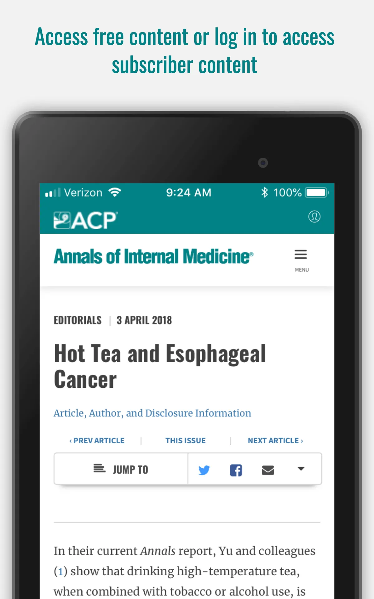 Annals of Internal Medicine | Indus Appstore | Screenshot