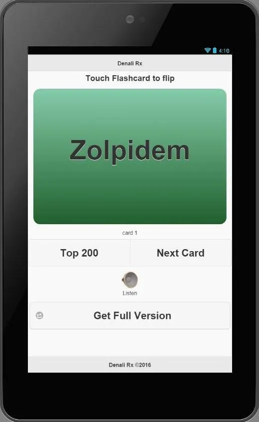 Pharmacy Flashcards Demo | Indus Appstore | Screenshot