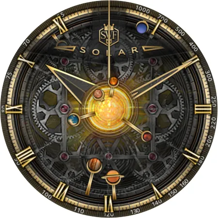 SWF Solar Planets Watch Face | Indus Appstore | Screenshot