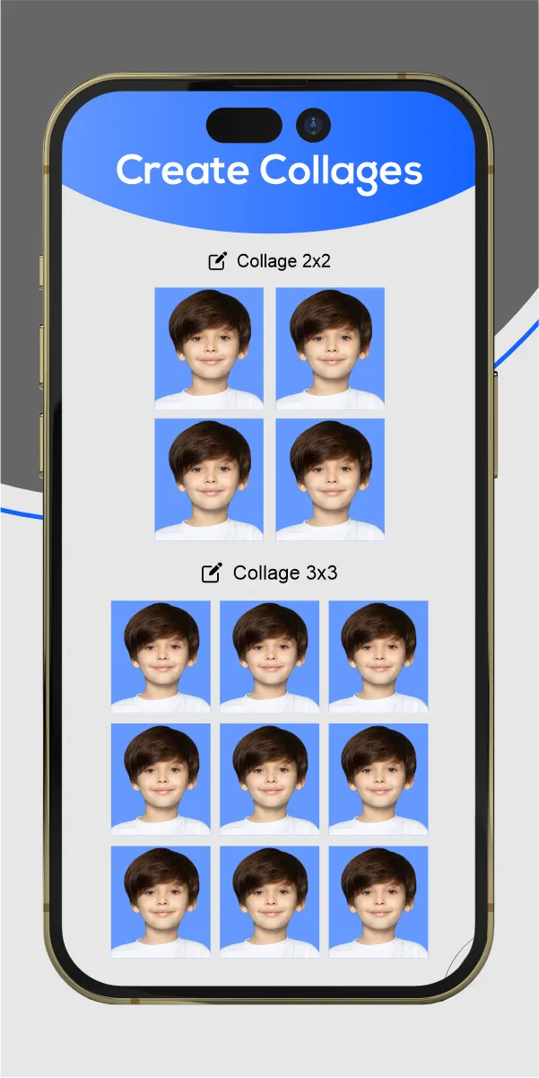 Passport Photo Maker ID Editor | Indus Appstore | Screenshot