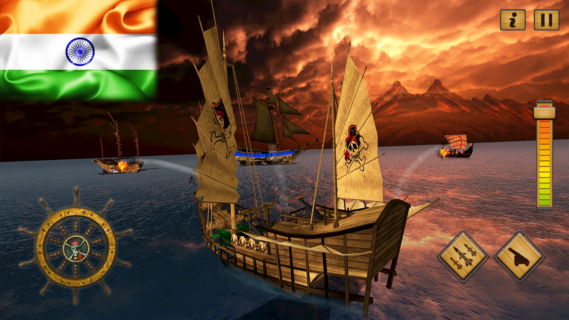 IND Ship Games Warship Battle | Indus Appstore | Screenshot