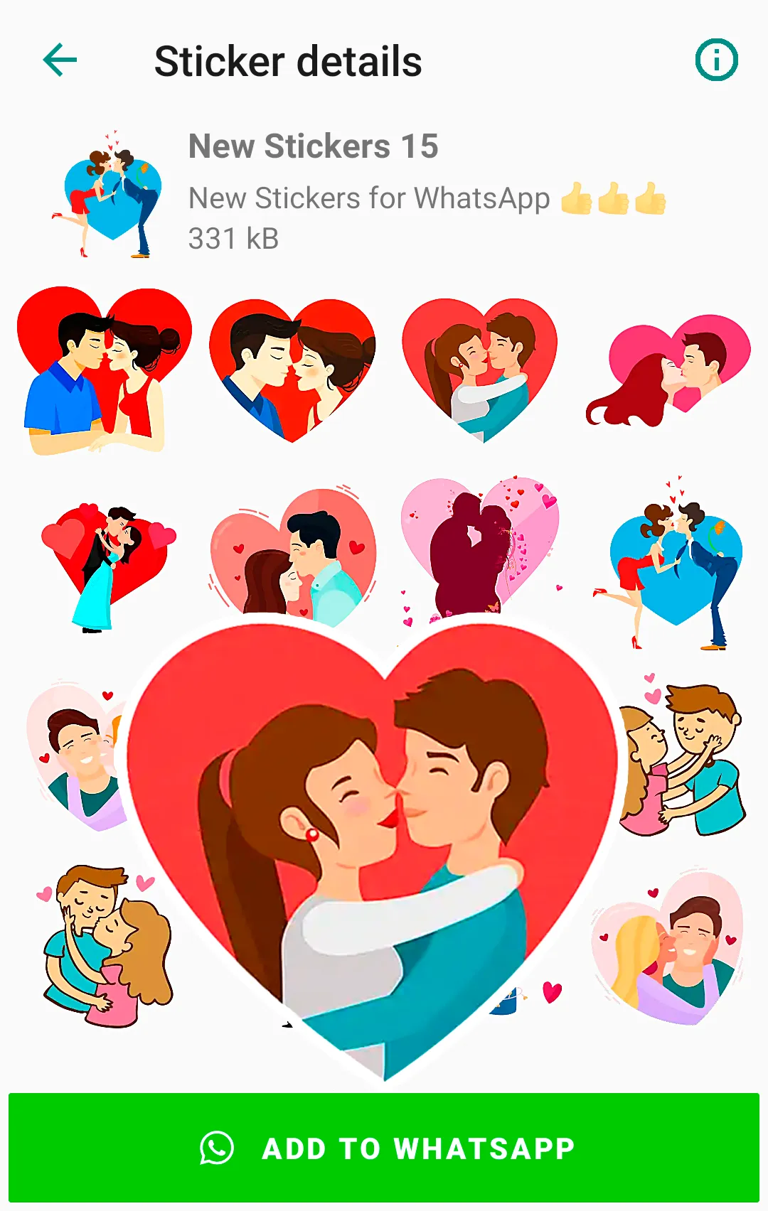 Emoji Stickers for WhatsApp | Indus Appstore | Screenshot
