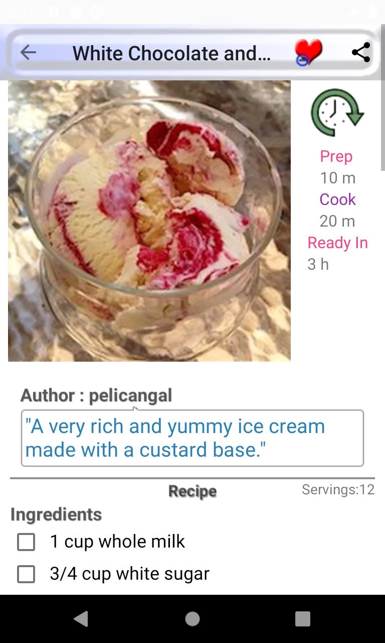 frozen dessert recipe | Indus Appstore | Screenshot