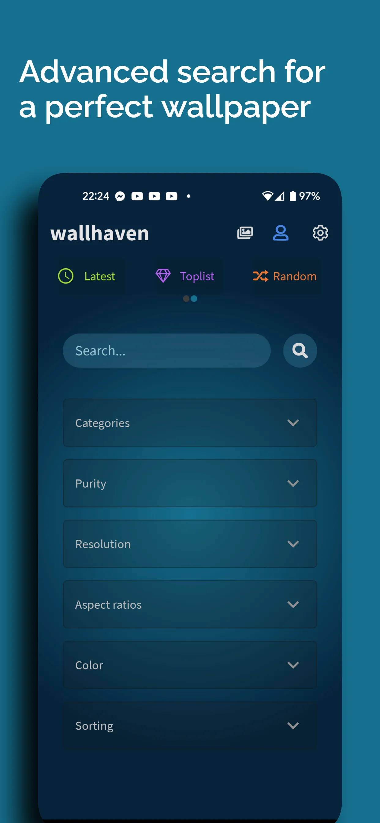 Wallhaven Wallpapers | Indus Appstore | Screenshot