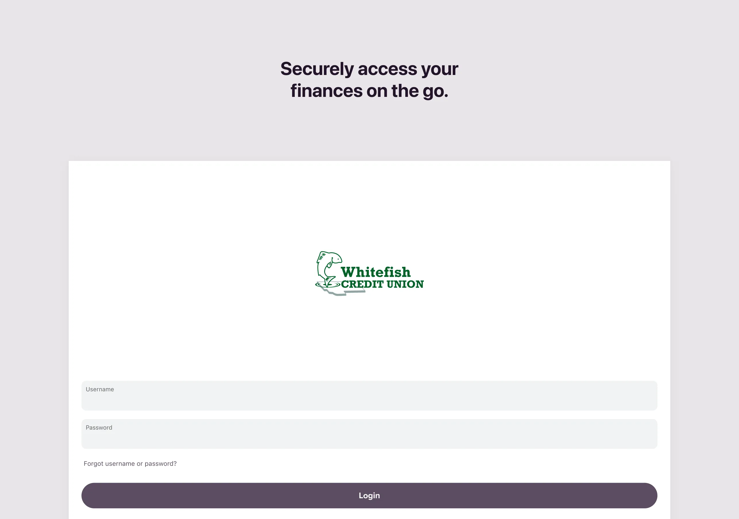 Whitefish Credit Union | Indus Appstore | Screenshot