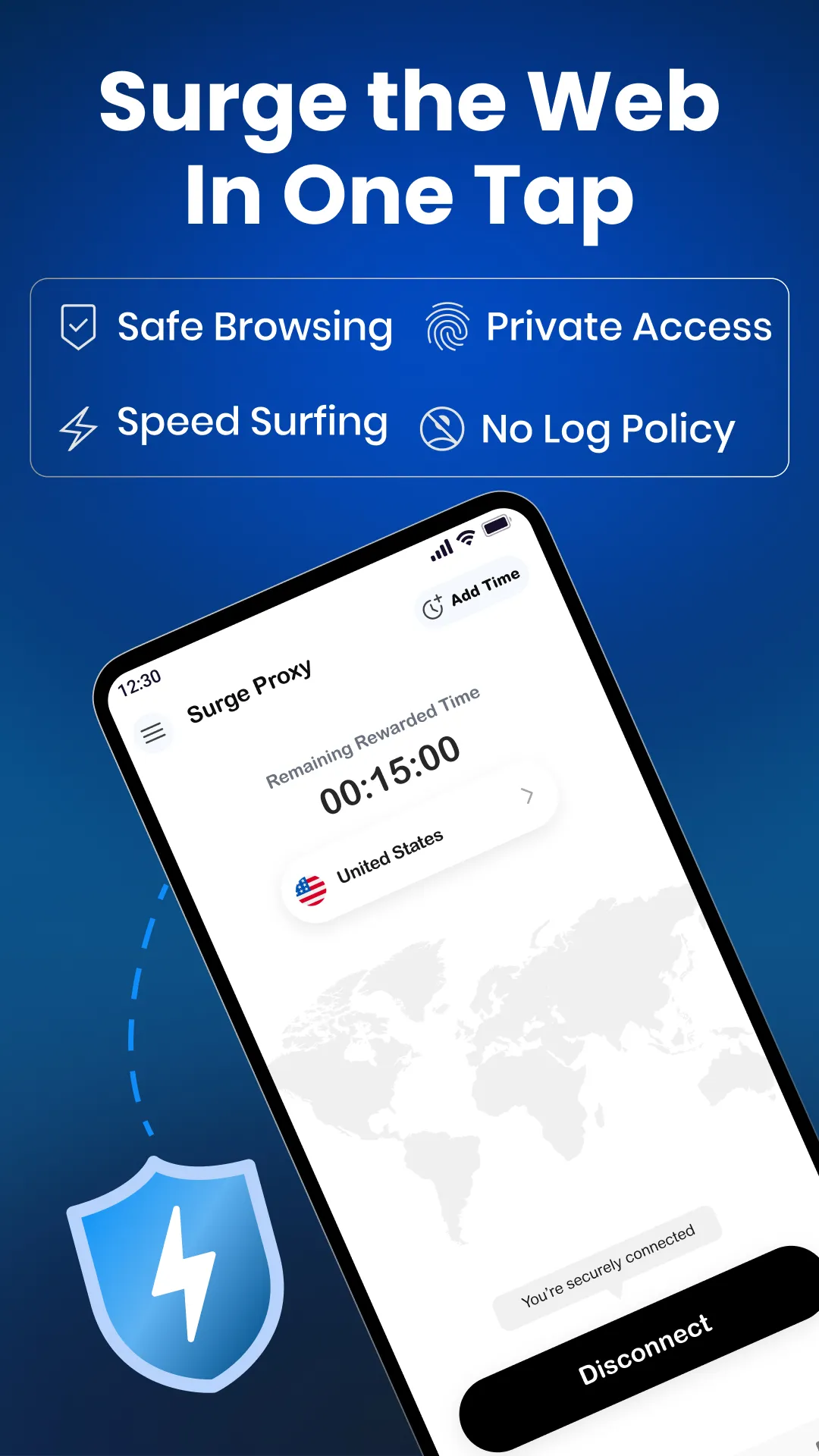Surge Proxy - Fast VPN Proxy | Indus Appstore | Screenshot