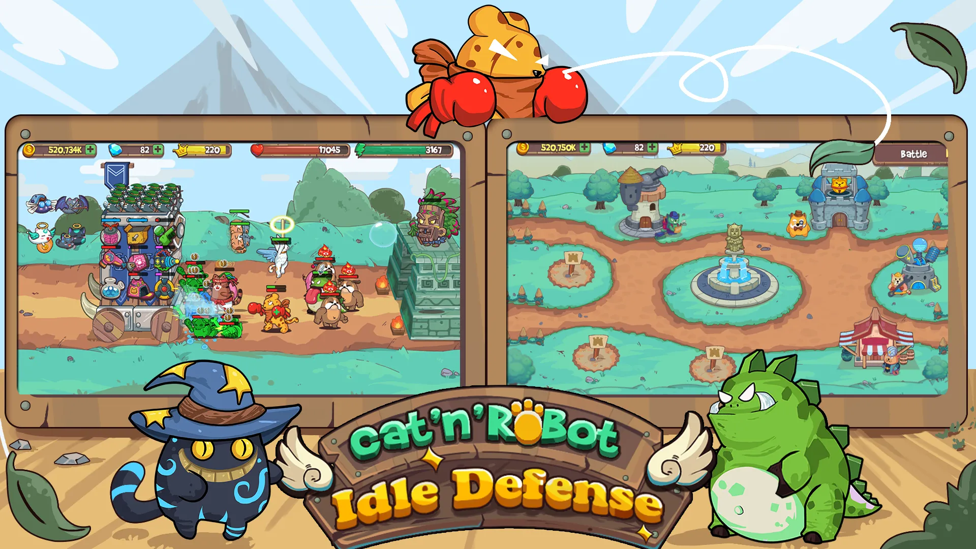 CatnRobot Idle TD: Battle Cat | Indus Appstore | Screenshot