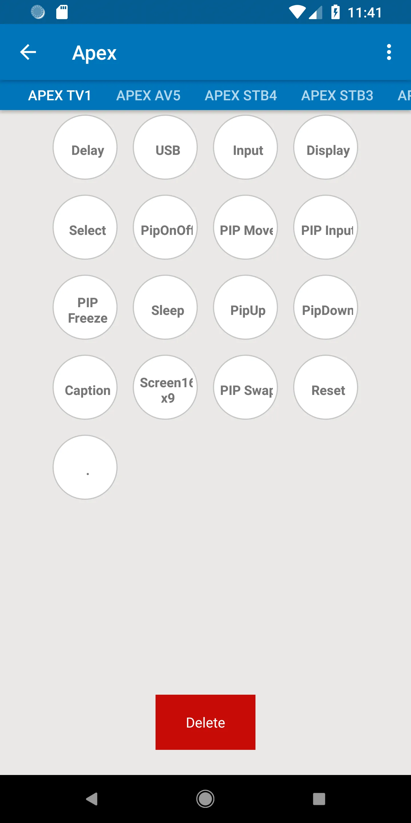 Apex TV Remote | Indus Appstore | Screenshot