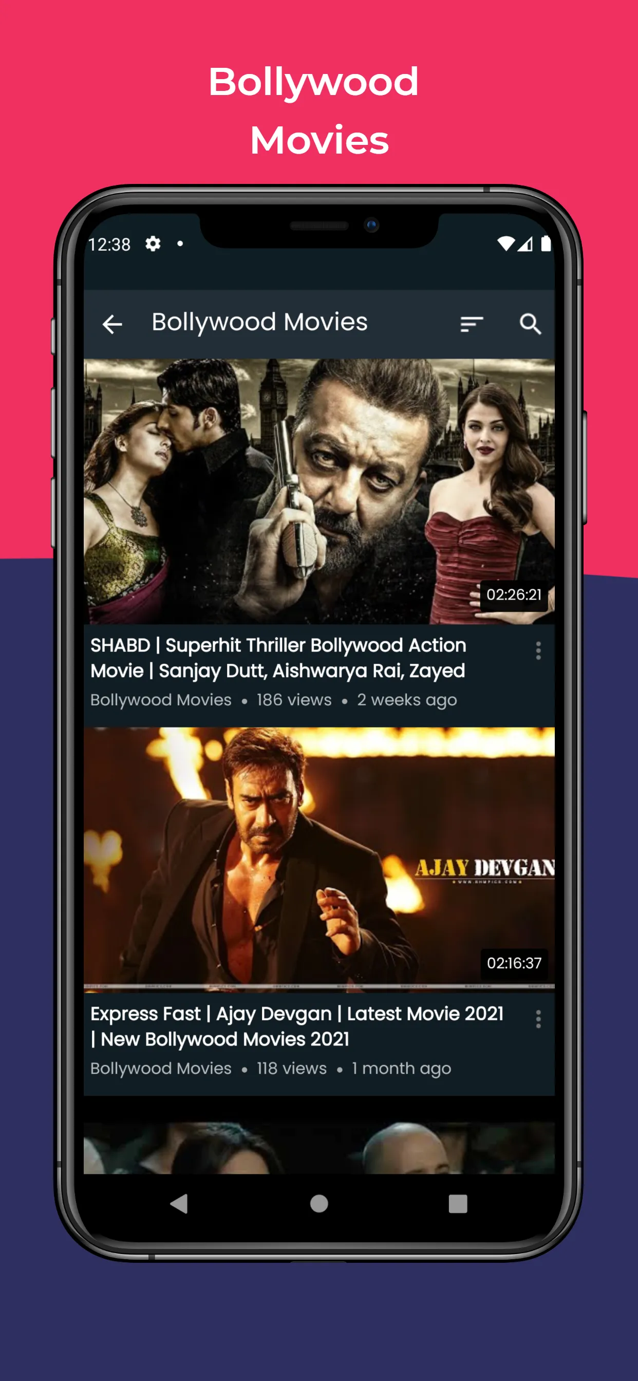 ALL IN ONE MOVIES | Indus Appstore | Screenshot