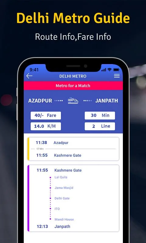 Delhi Metro Guide | Indus Appstore | Screenshot