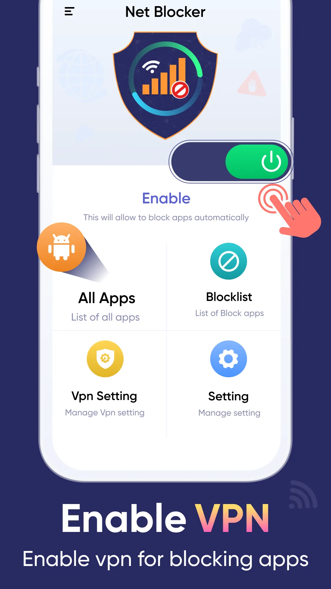 Net Blocker: Block Data Access | Indus Appstore | Screenshot