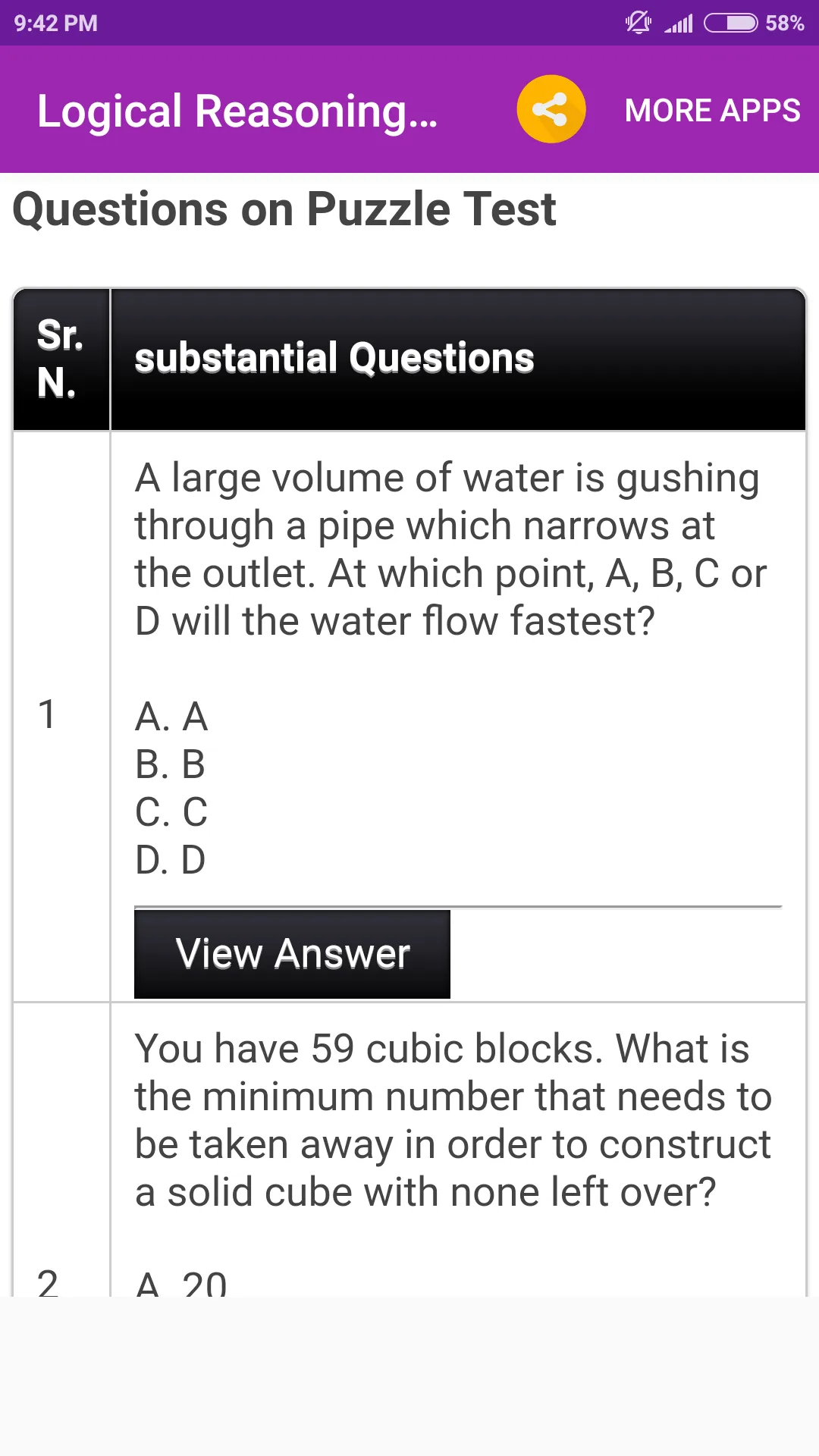 Logical Reasoning Handbook | Indus Appstore | Screenshot