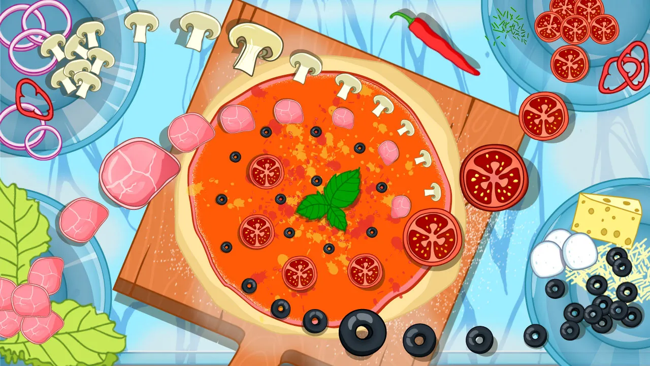 Pizza maker. Cooking for kids | Indus Appstore | Screenshot