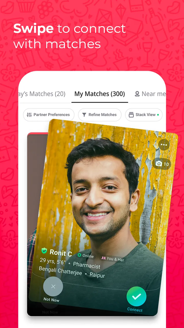 BengaliShaadi, Matchmaking App | Indus Appstore | Screenshot