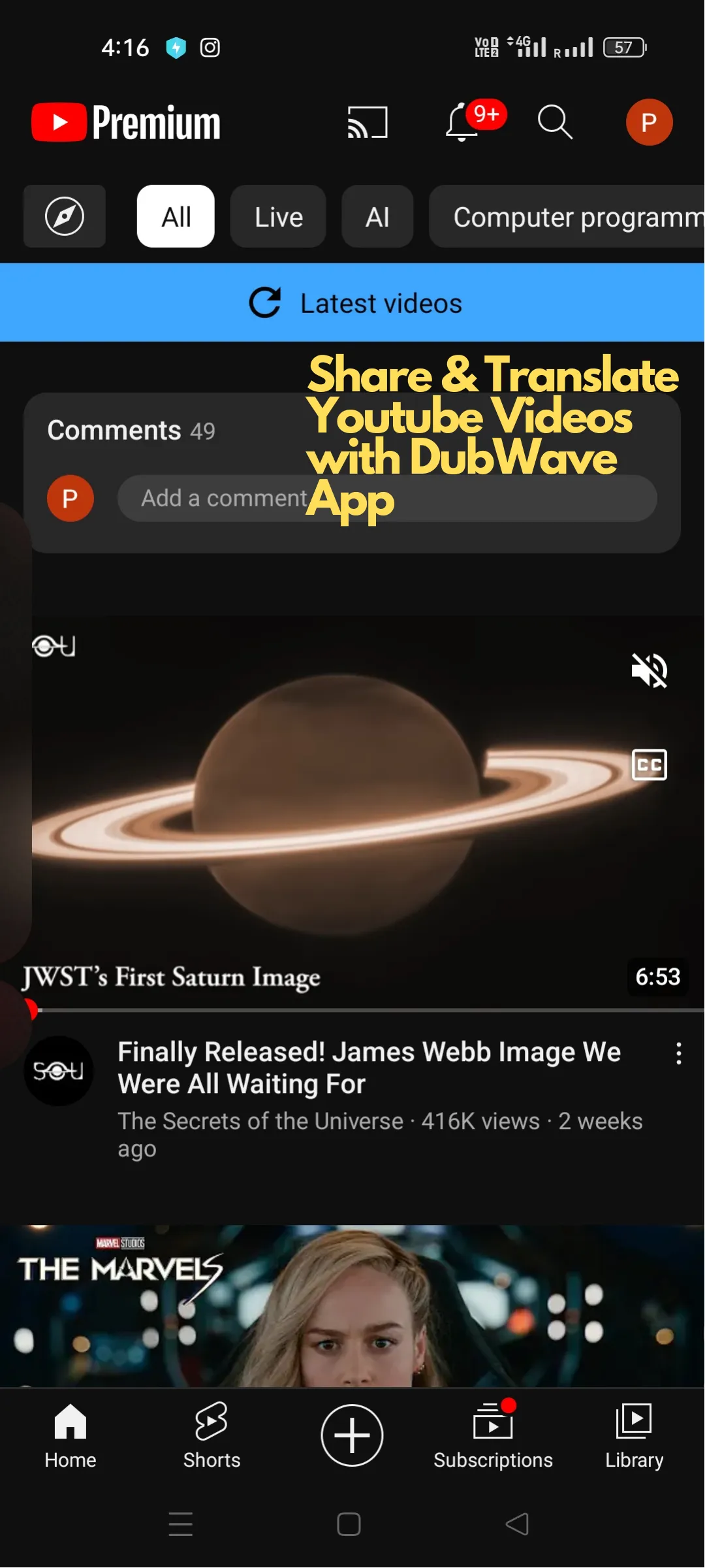 AI Video Translator - DubWave | Indus Appstore | Screenshot