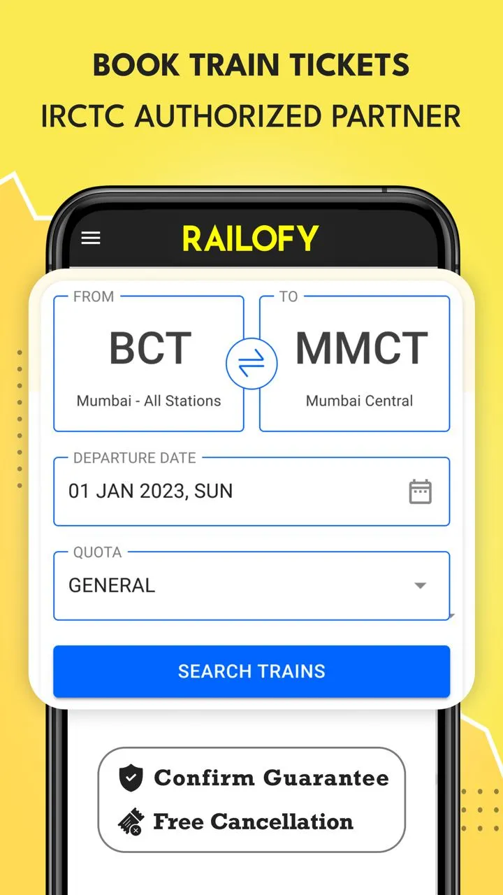 Food on Train, PNR Status, Tkt | Indus Appstore | Screenshot