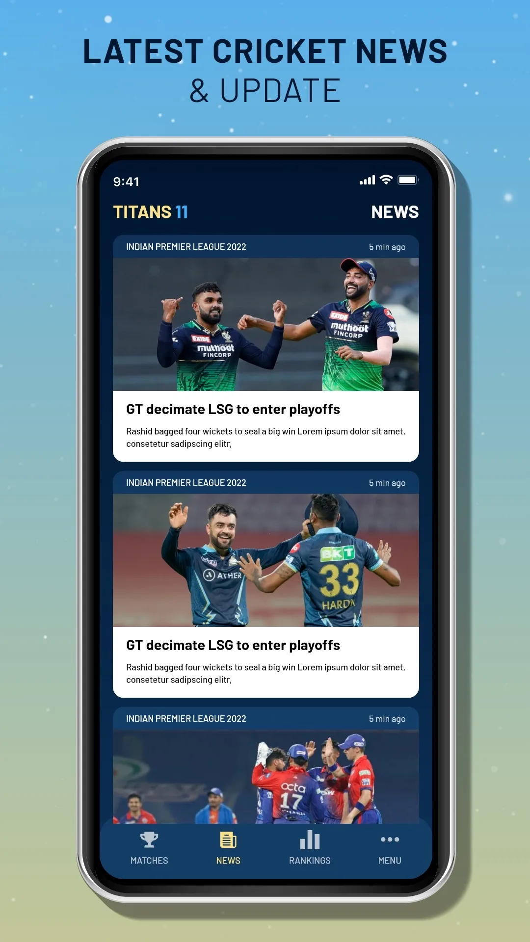 Titans11 Cricket Live Line | Indus Appstore | Screenshot