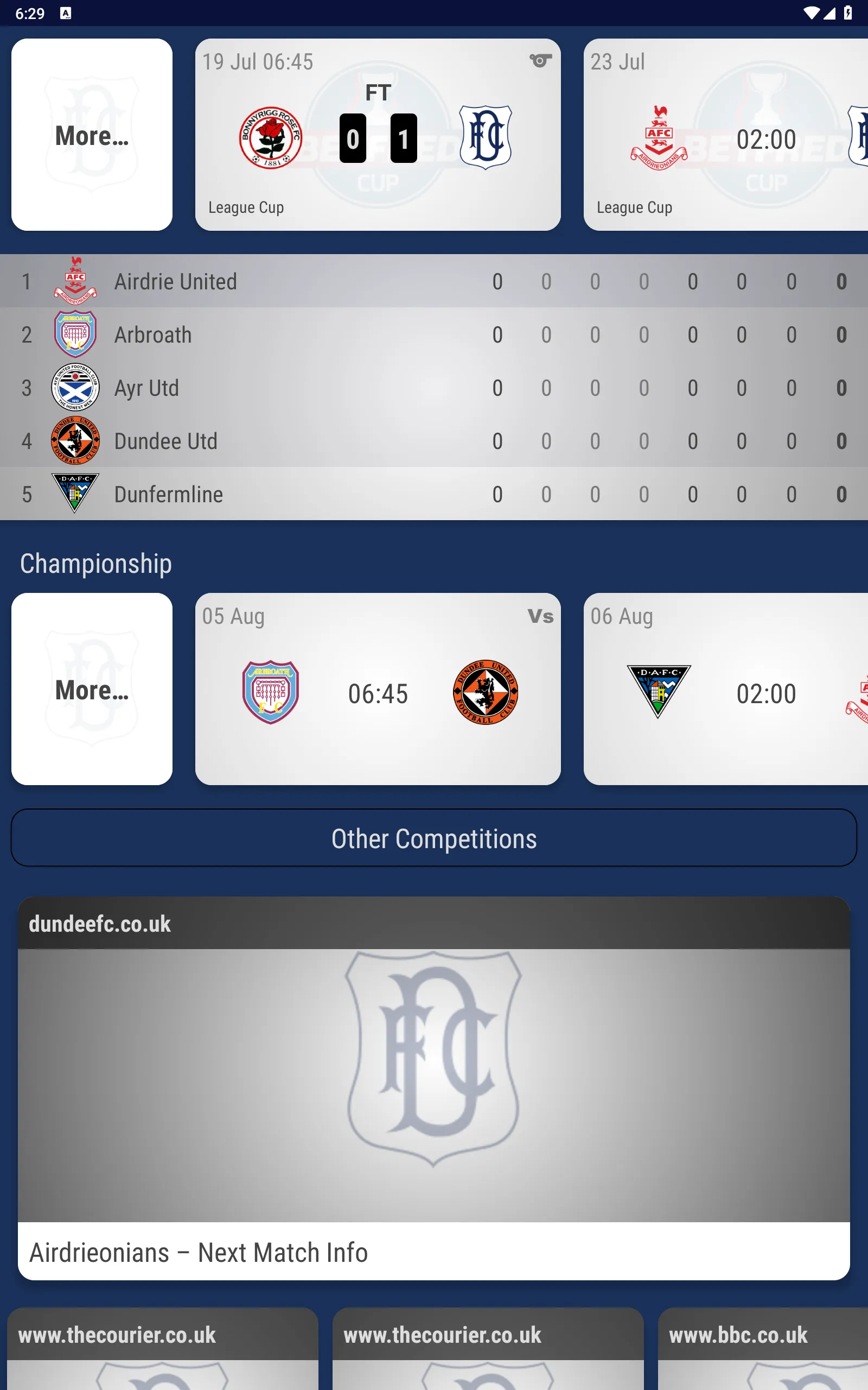 Dundee FC Fan App | Indus Appstore | Screenshot