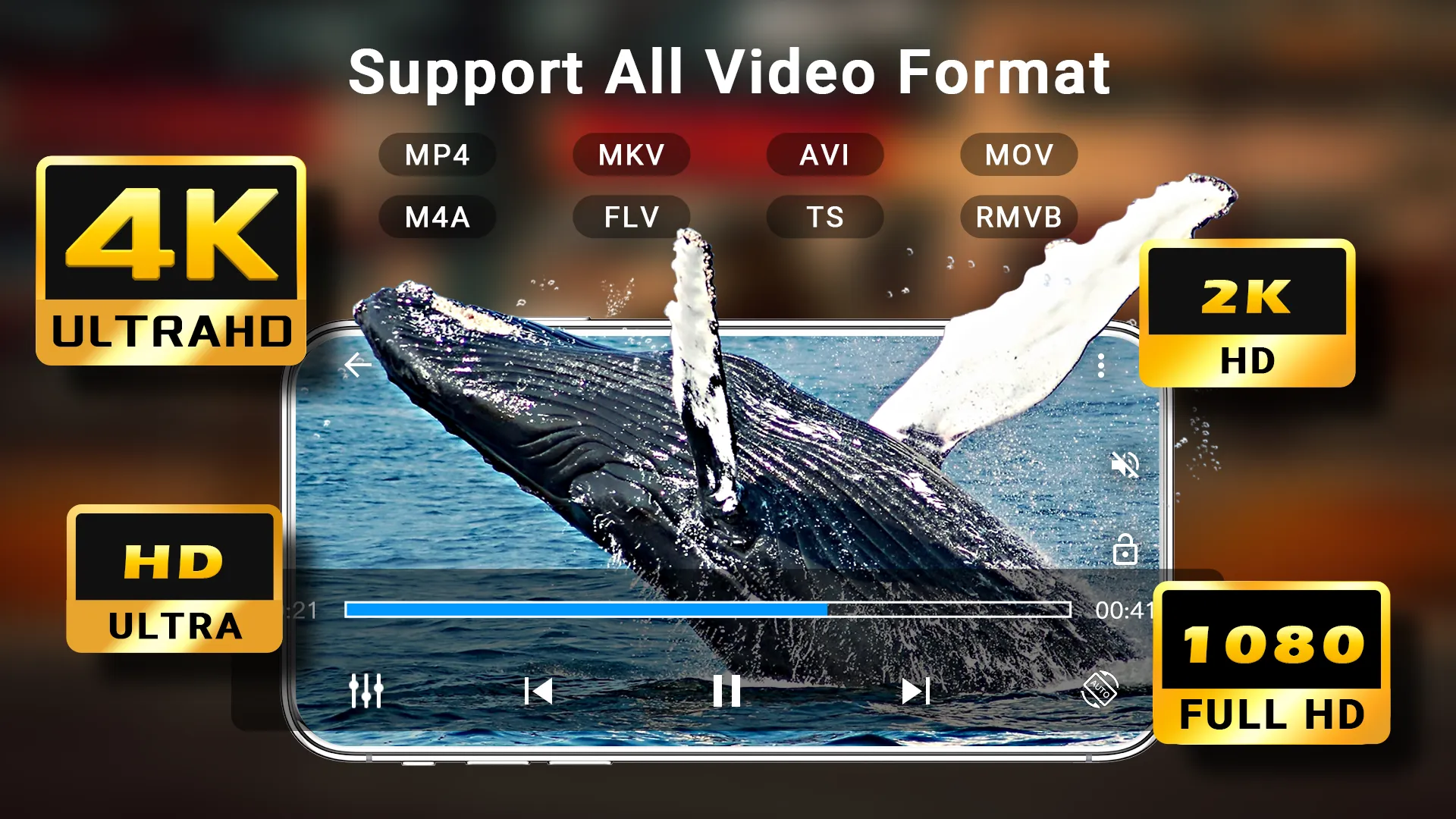 HD Video Player All Format | Indus Appstore | Screenshot