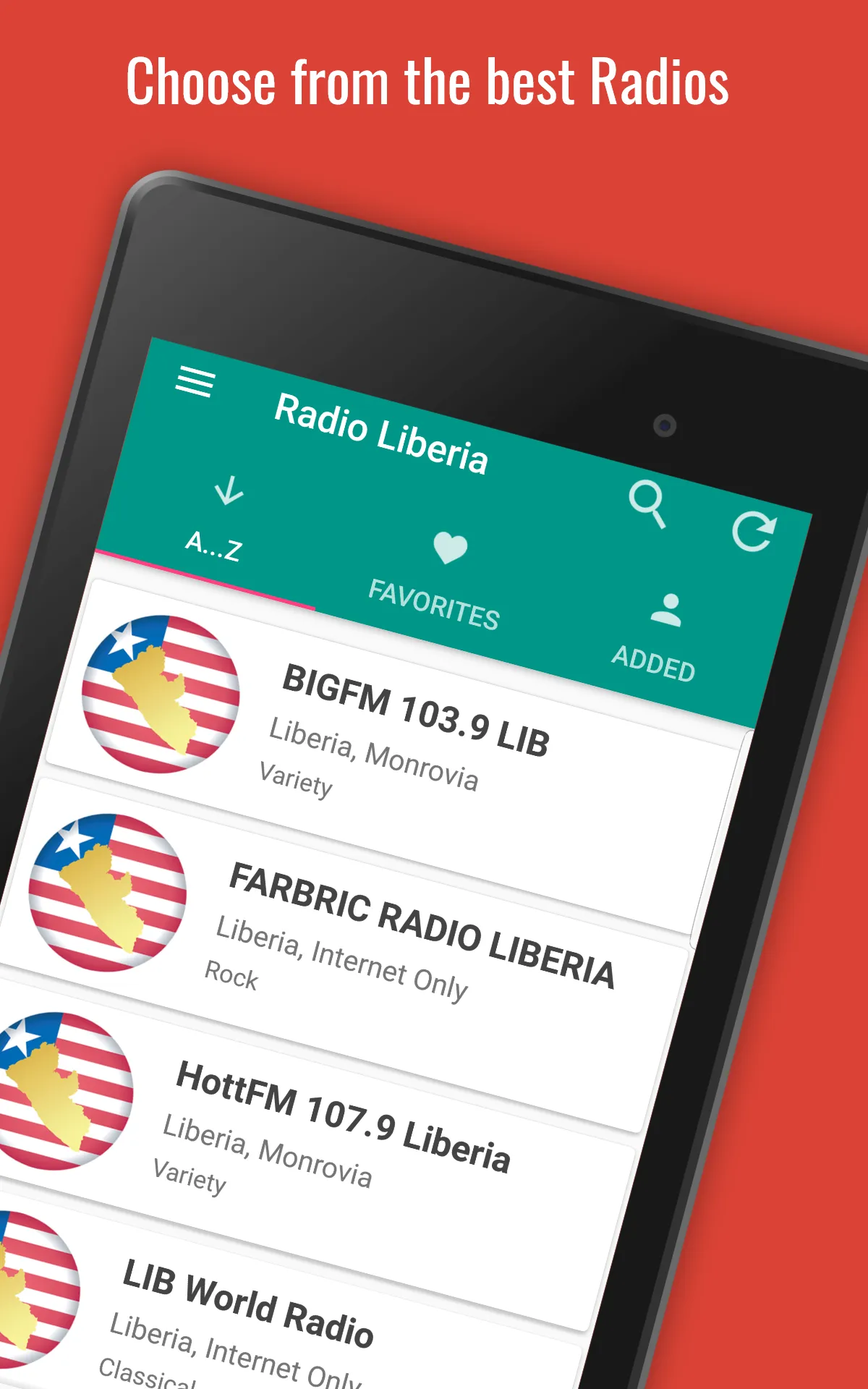 Liberia Radio Stations | Indus Appstore | Screenshot