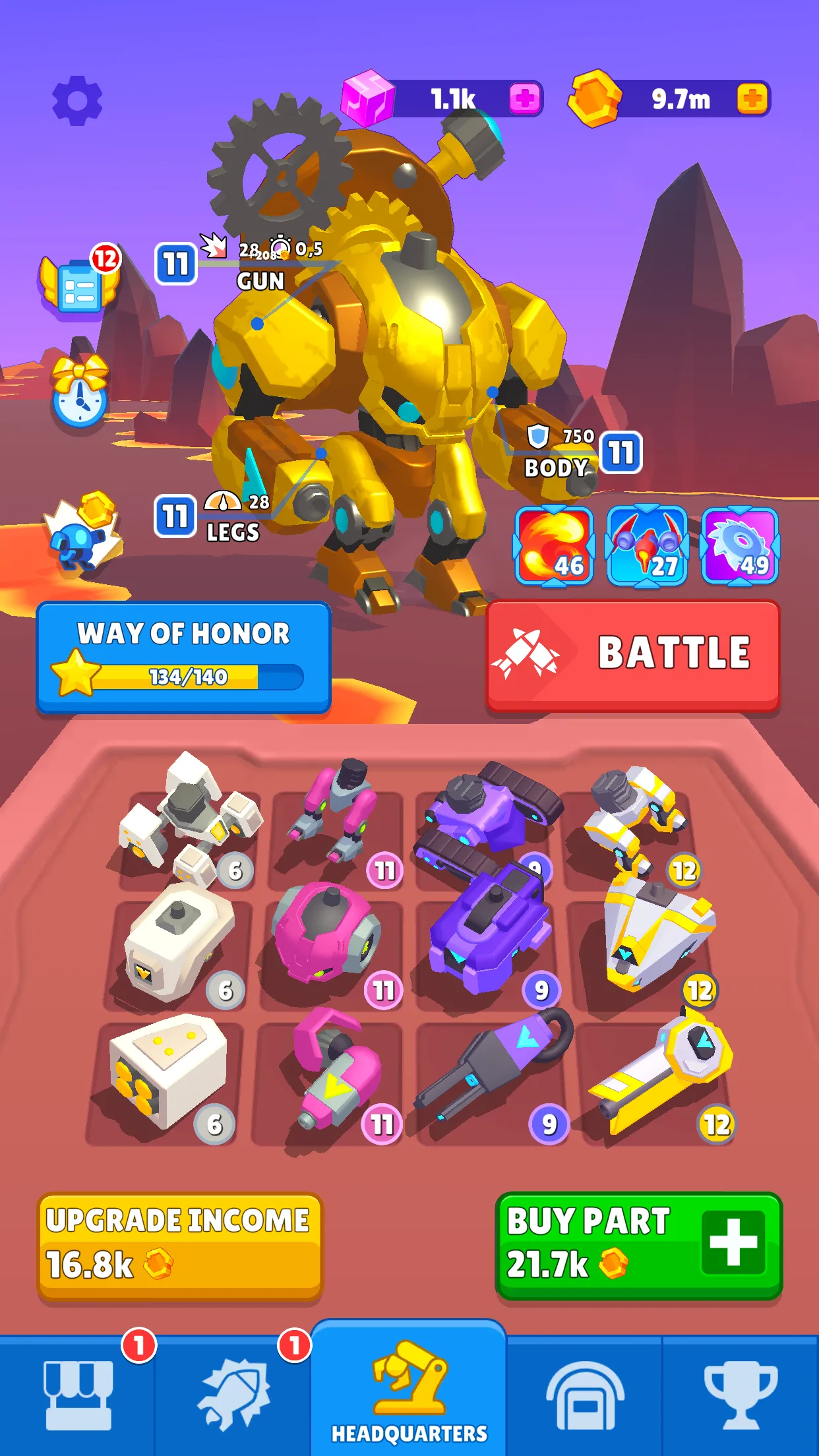 Armored Robots: Mech Wars PvP | Indus Appstore | Screenshot