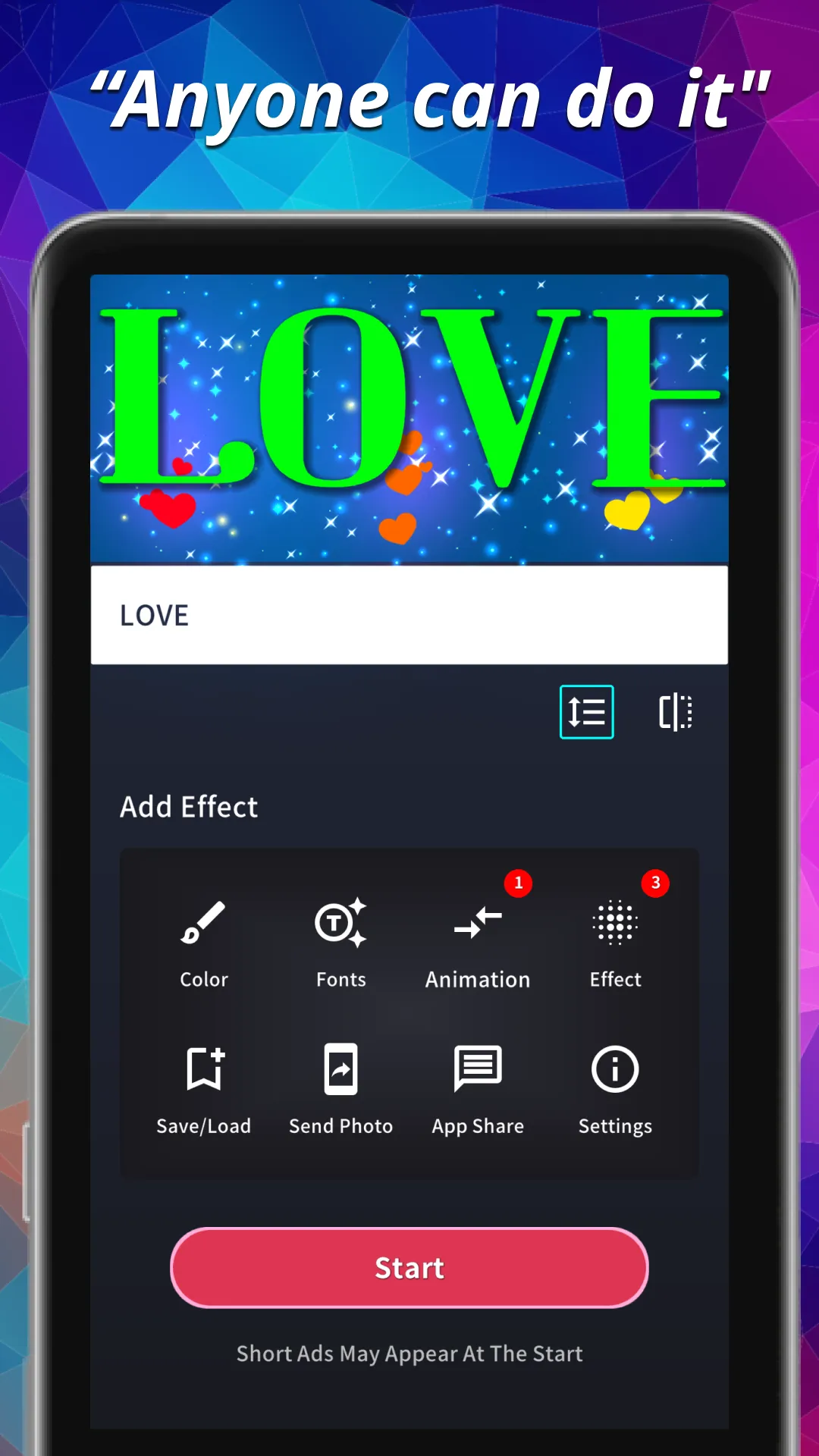 LED Plus Scroller Sign | Indus Appstore | Screenshot