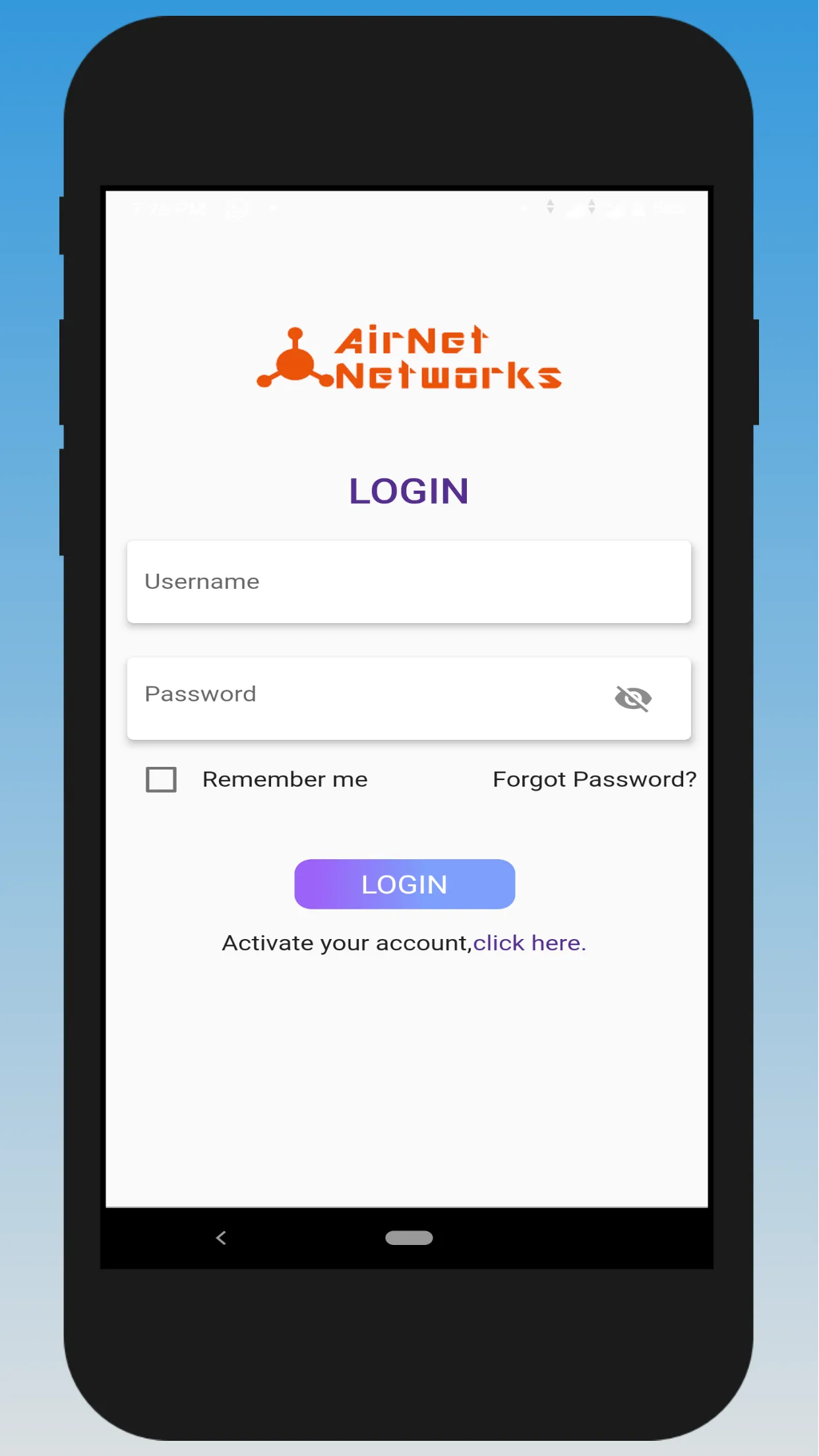 AIRNET- CUSTOMER | Indus Appstore | Screenshot