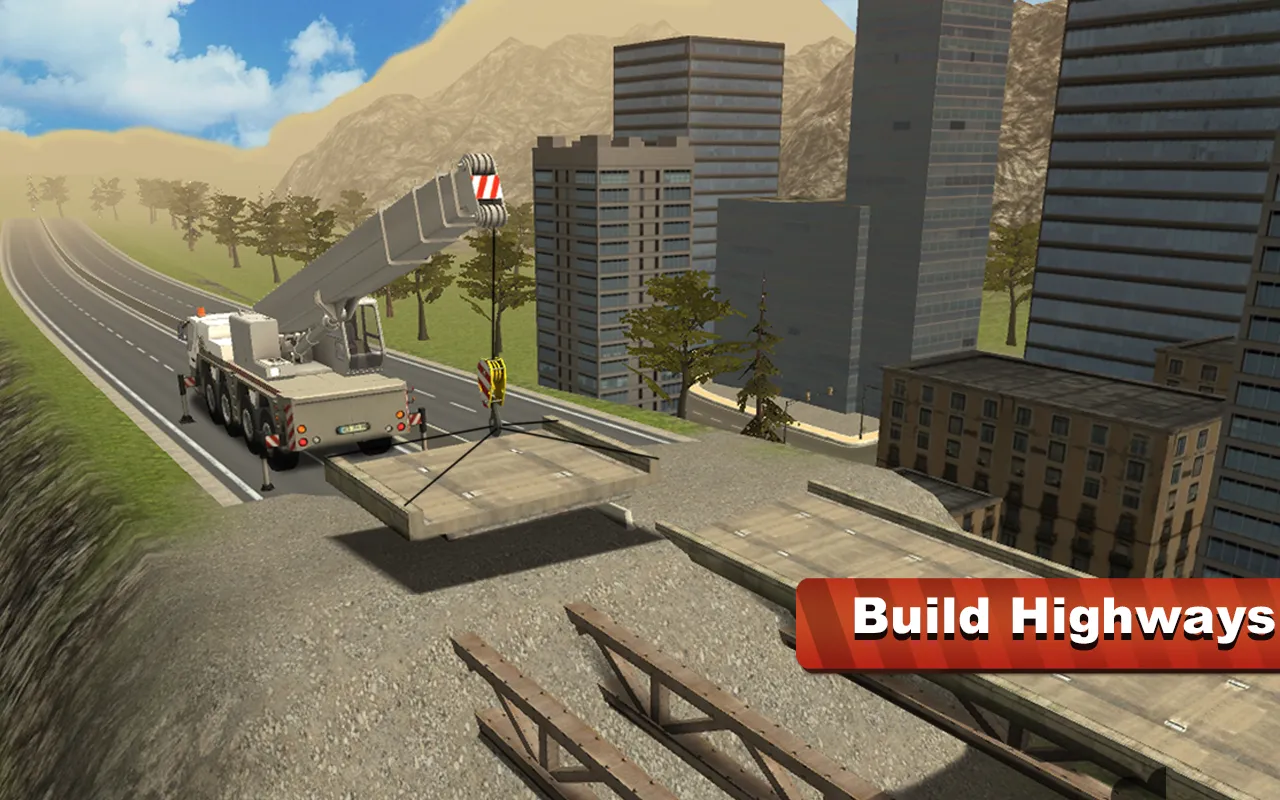 Bridge Construction Crane Sim | Indus Appstore | Screenshot