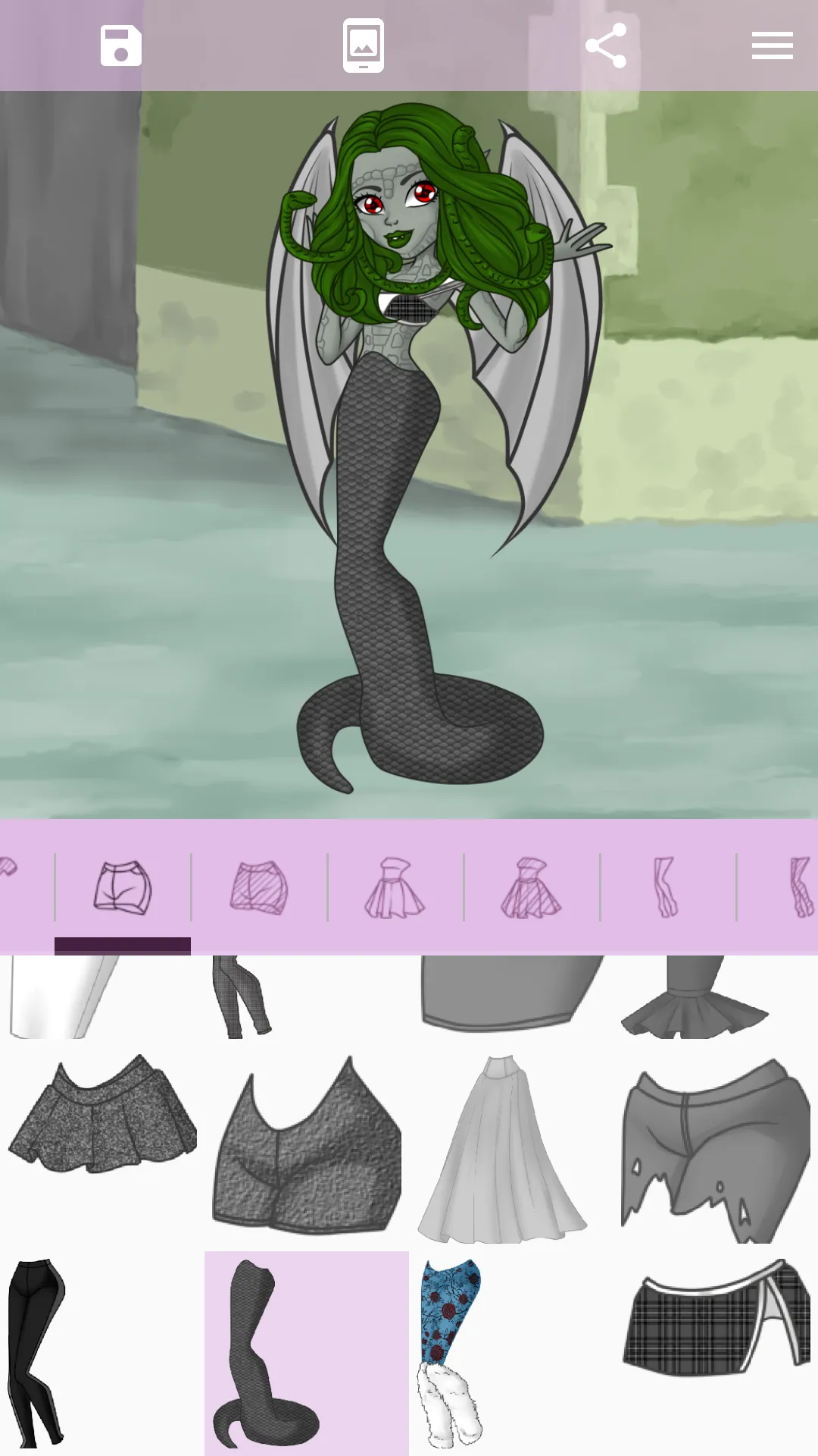 Avatar Maker: Monster Girls | Indus Appstore | Screenshot