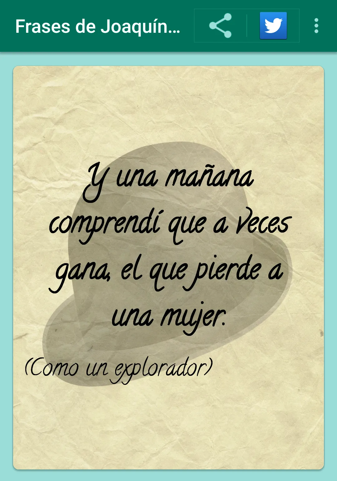 Joaquín Sabina Quotes | Indus Appstore | Screenshot