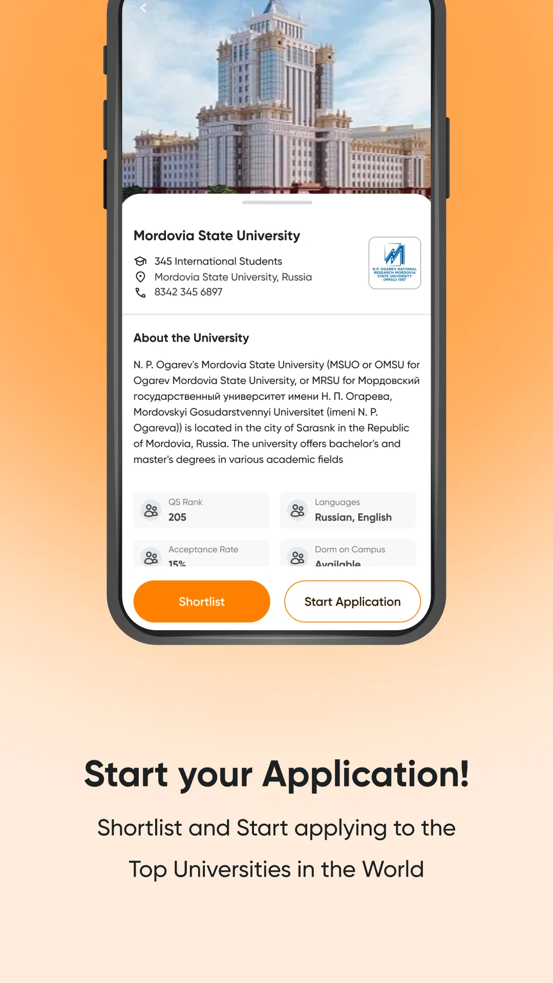 Acadfly : Study Abroad | Indus Appstore | Screenshot