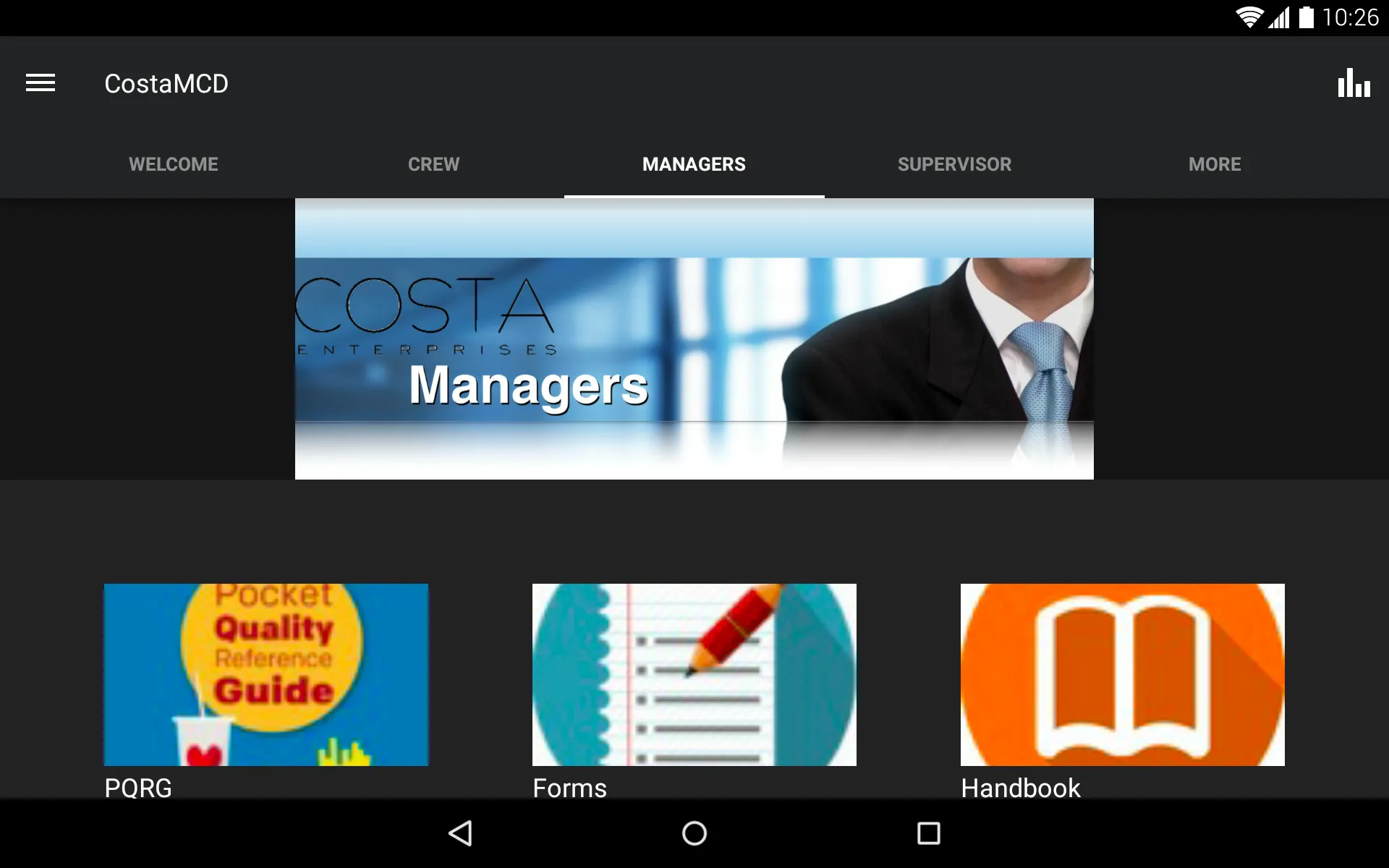 Costa Ent Employee App | Indus Appstore | Screenshot