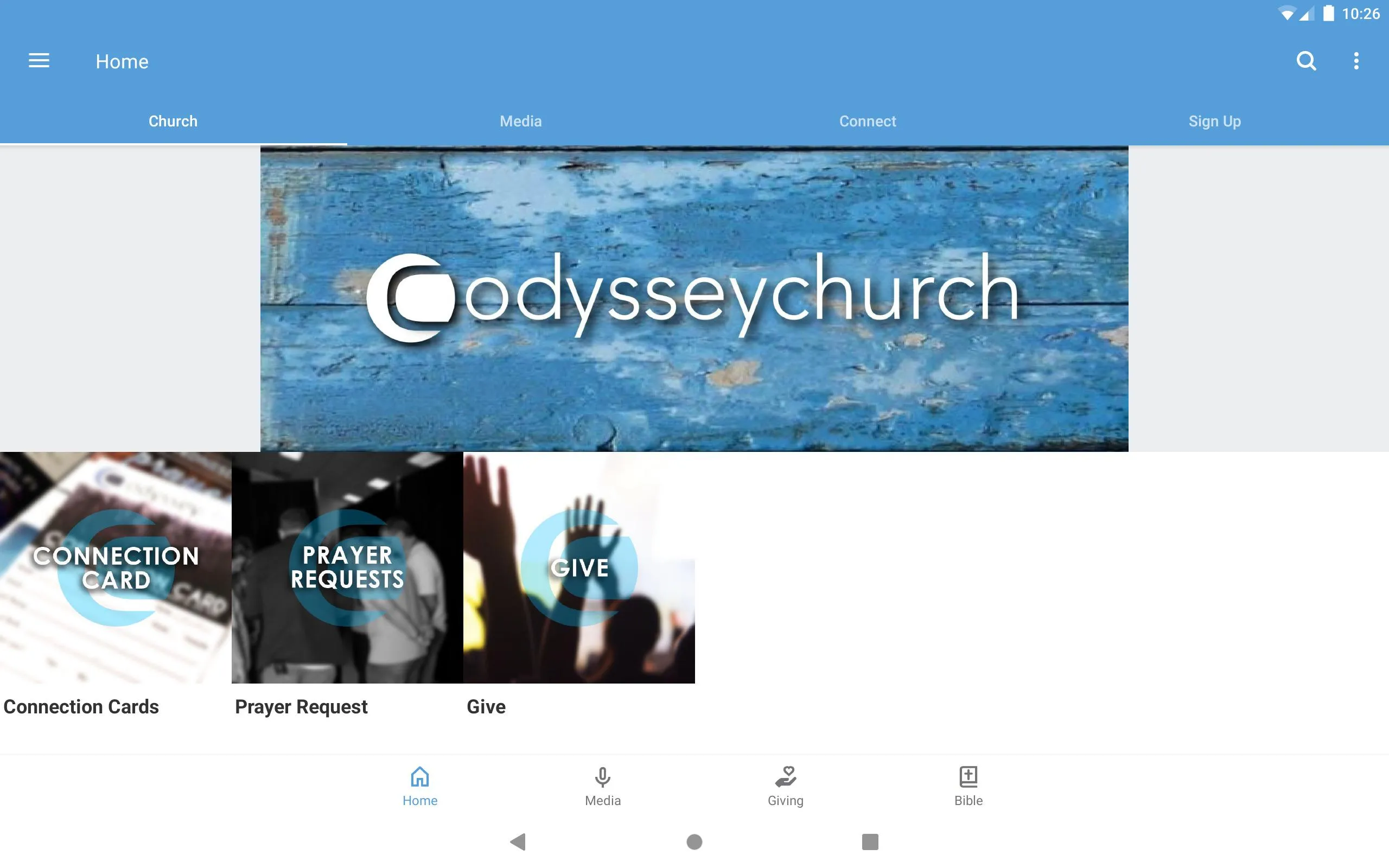 Odyssey Church | Indus Appstore | Screenshot