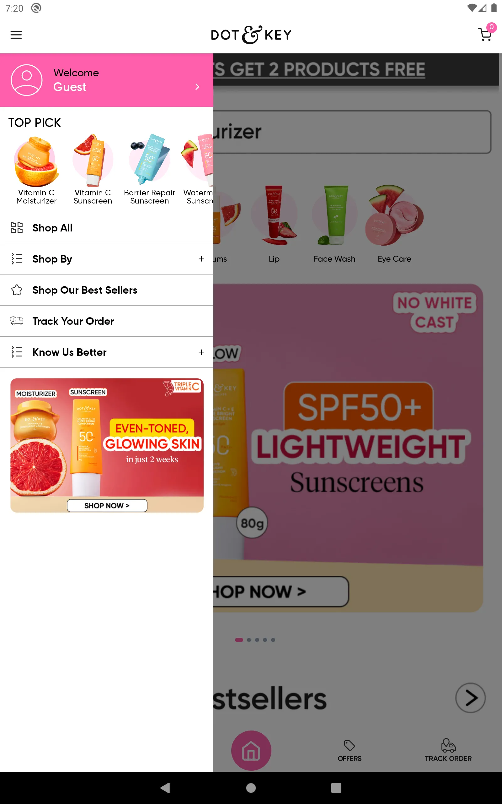 Dot&Key Skincare Shopping | Indus Appstore | Screenshot
