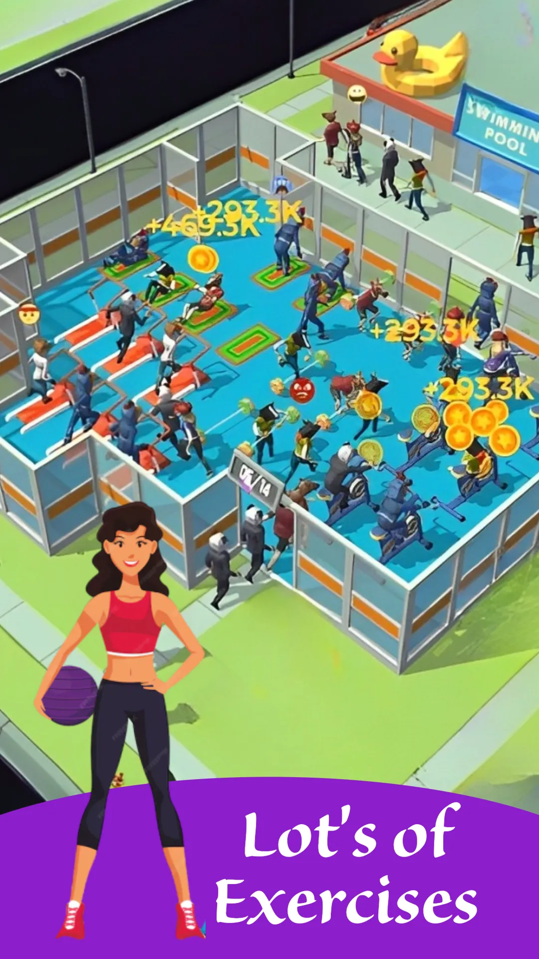 Gym Tycoon- Idle Workout | Indus Appstore | Screenshot